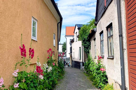 Gränd i Visby